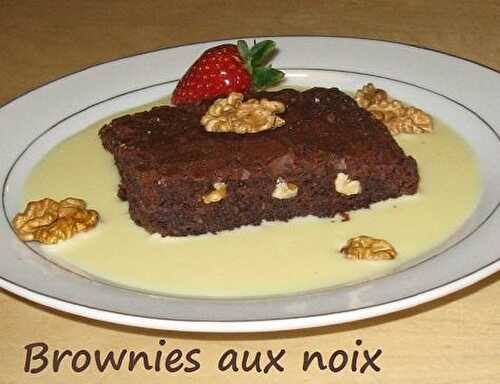 Brownies au chocolat et aux noix