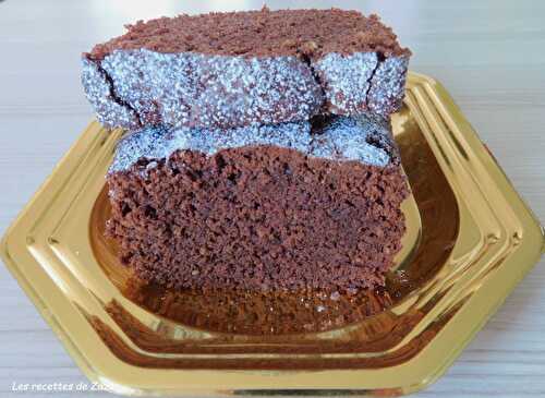 Cake au chocolat et à la poudre d'amandes