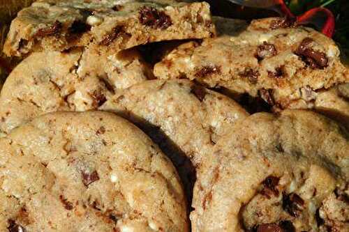 Cookies choco blanc et choco noir