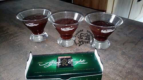 CREME DESSERT A L'AFTER EIGHT