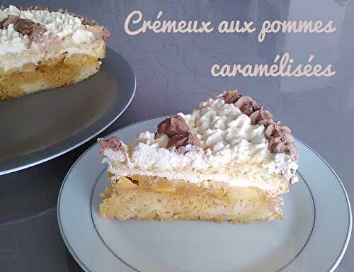 Crémeux aux pommes caramélisées