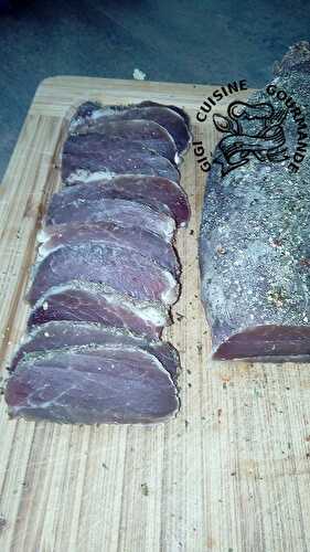Filet mignon de porc séché (maison)