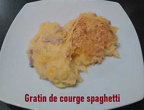 Gratin de courge spaghetti