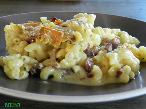 PÂTES AU FROMAGE "ROUGETTE"