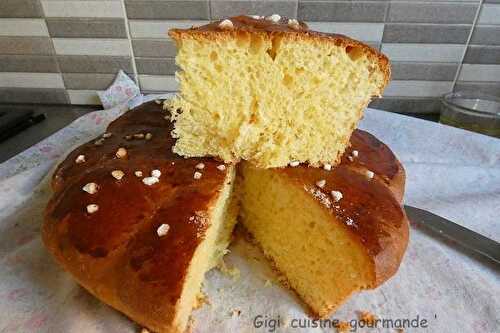 Recette de Brioche au Compact cook pro - Les recettes de Gigi