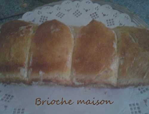 Recette de Brioche maison