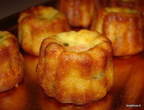 Recette de Cannelés au Saumon Fumé