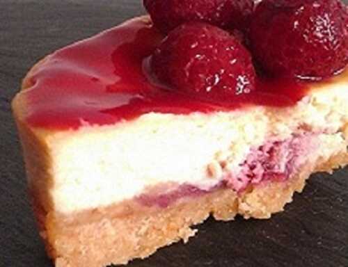 Recette de Cheesecake coeur Framboise