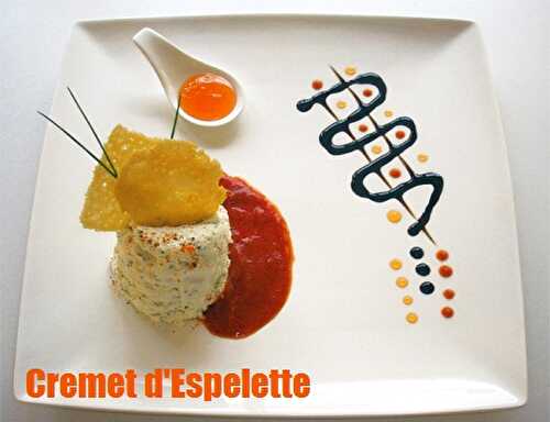 Recette de Chef, le Crémet d'Espelette