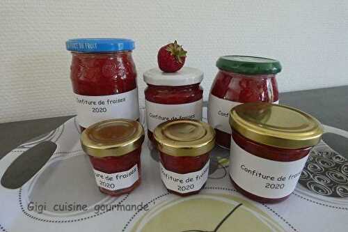 Recette de Confiture de fraises au Compact cook pro - Les recettes de Gigi