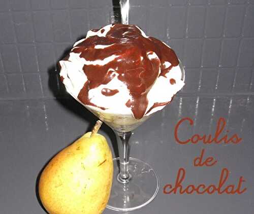 Recette de Coulis au Chocolat - Nosrecettesfaciles.com