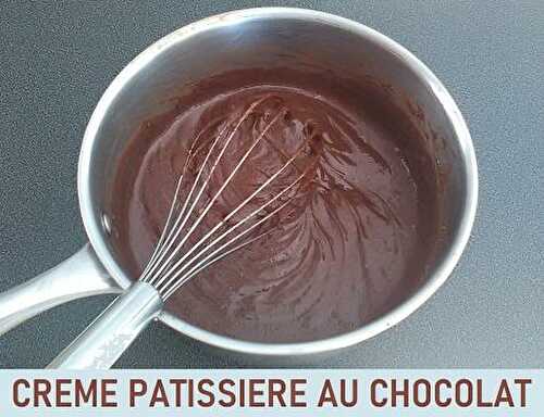 Recette de Crème pâtissière au Chocolat
