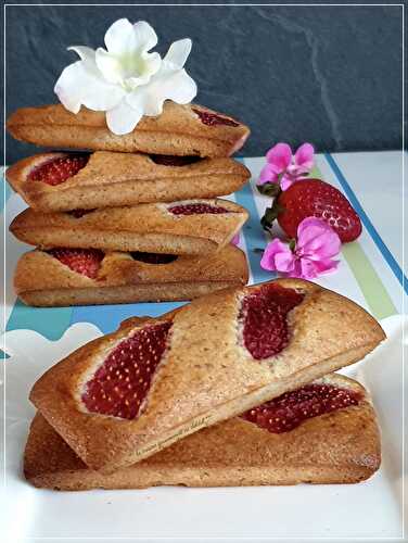 Recette de Financiers à la fraise