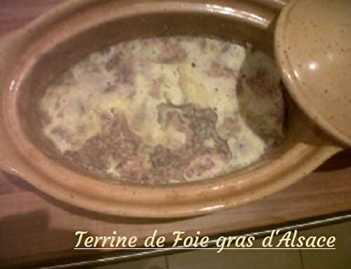 Recette de Foie gras d'Alsace