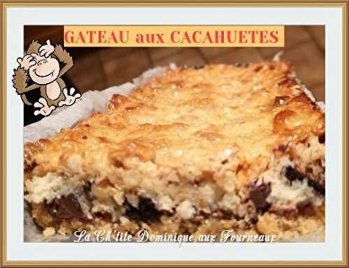 Recette de Gâteau aux cacahuètes