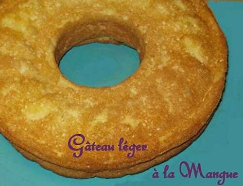 Recette de Gâteau léger à la Mangue