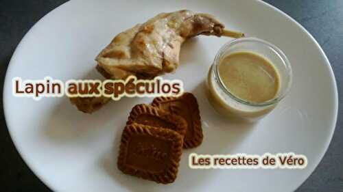 Recette de Lapin aux spéculoos