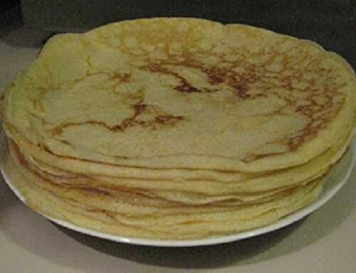 Recette de Pâte à crêpes