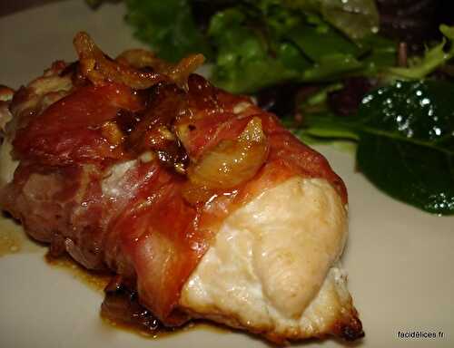 Recette de Roulés de Poulet, Boursin et Jambon Cru