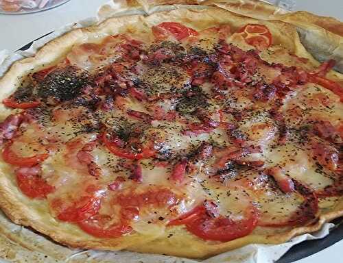 Recette de Tarte Tomates Mozzarella