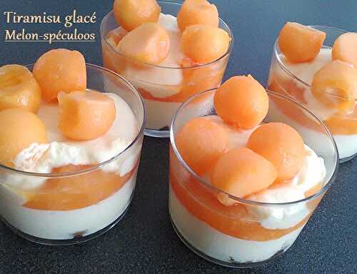 Recette de Tiramisu glacé au Melon