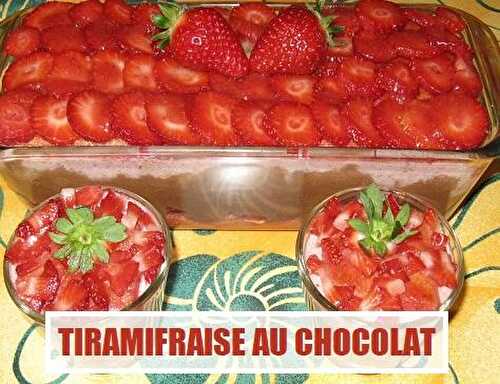 Recette du Tiramisu à la Fraise et Chocolat