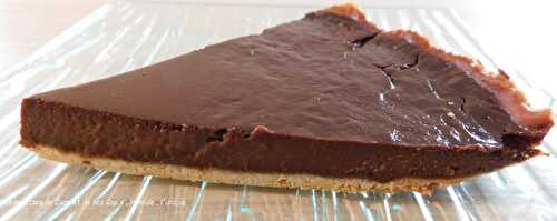 Recette facile de Tarte au Chocolat - Nosrecettesfaciles.com