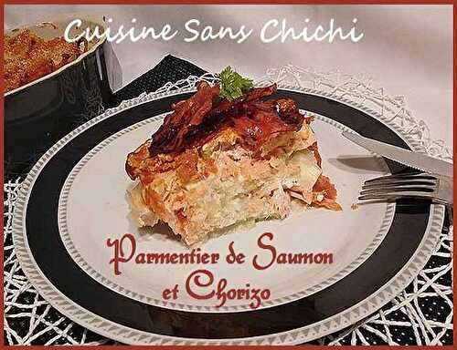 Recette Parmentier de Saumon au Chorizo - Nosrecettesfaciles.com
