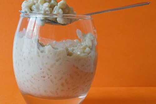 1 Recette facile, Riz au lait à la vanille de Cyril Lignac