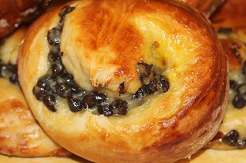 Brioches escargots aux pépites de chocolat