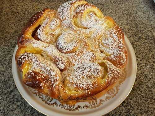 Chinois au pudding vanille et oranges confites