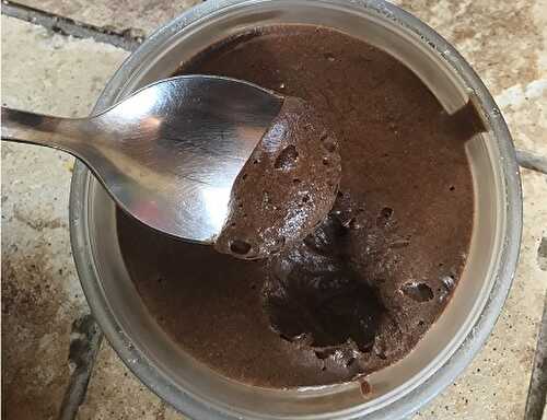 Recette de Mousse au chocolat constantini