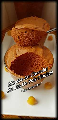 Recette de Mousse au chocolat végan - Nosrecettesfaciles.com