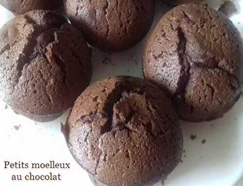 Recette de Petits moelleux au chocolat