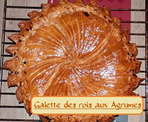 1 Recette facile, Galette des rois à la frangipane au yuzu