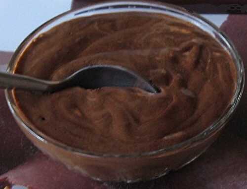 1 Recette facile, Mousse au chocolat aux cristaux