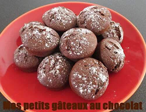 1 Recette facile, Petits gâteaux au chocolat et au miel