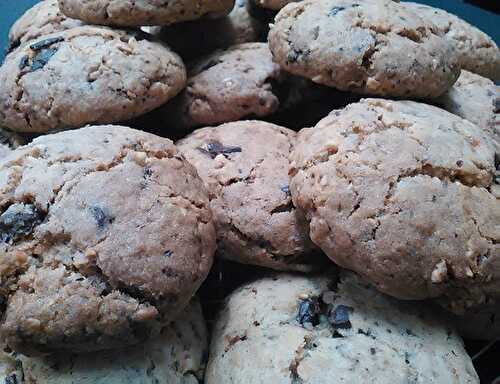 Recette de Cookies au pralin et à la noisette