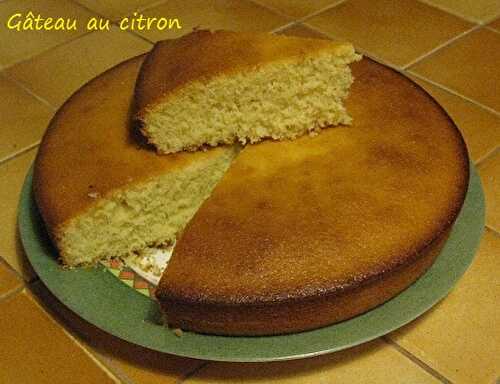 Recette de Gâteau au citron - Nosrecettesfaciles.com