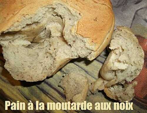 Recette de Pain à la moutarde aux noix à la MAP