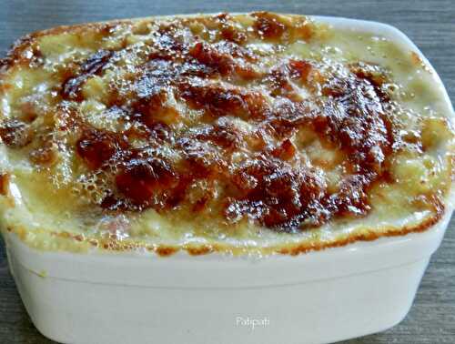 1 Recette facile, Gratin de pomme de terre au camembert