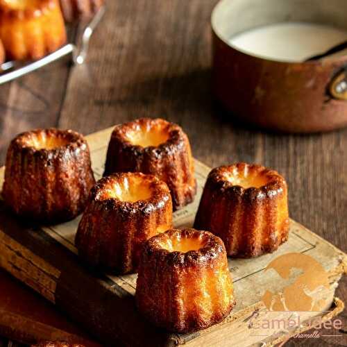 Cannelés au lait de chamelle