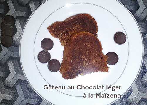 Recette de Gâteau au chocolat à la maïzena