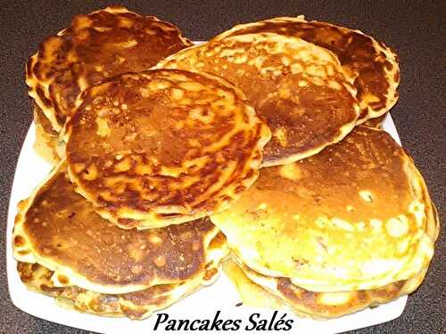 Recette des Pancakes salés à la courgette - Nosrecettesfaciles.com