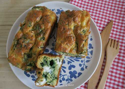 Cakes aux épinards et feta