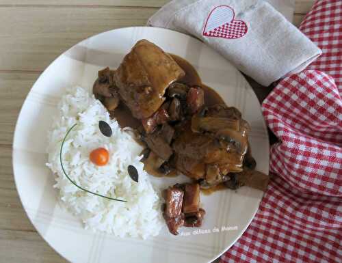 Filet mignon de porc aux champignons et porto, au Cookéo ou pas