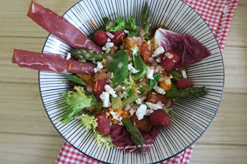 Salade de primeurs à la bresaola