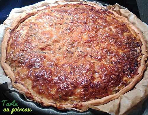 Tarte au poireau