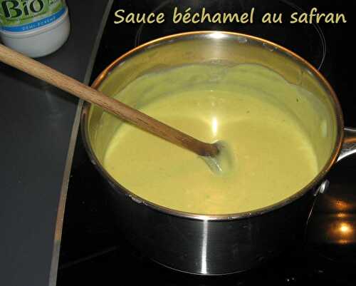 1 Recette facile, Sauce Béchamel au Safran