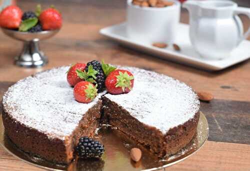 Torta Caprese ( Gâteau Italien sans Gluten)